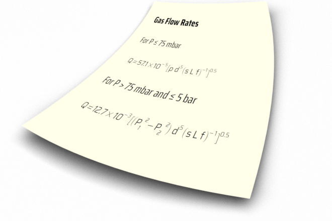 Gas Flow Rates